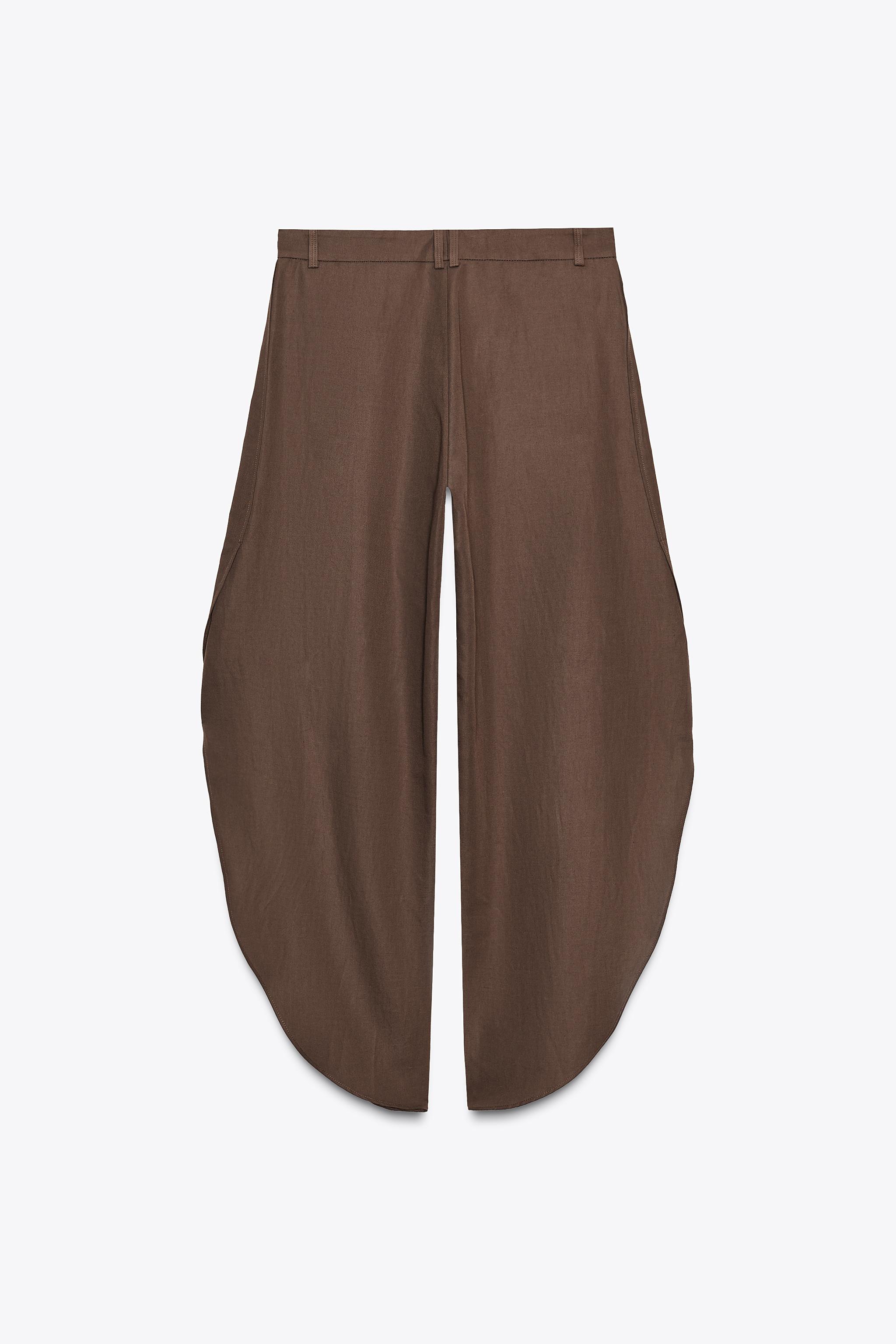 PANTALON LARGE À OUVERTURES ZW COLLECTION